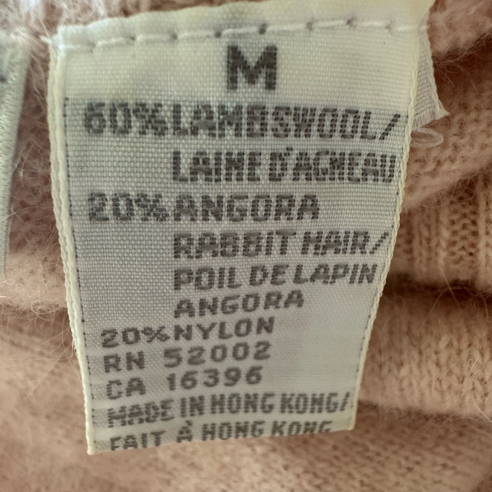 Vintage Liz Claiborne Pink Crewneck Sweater - Picture 2 of 5